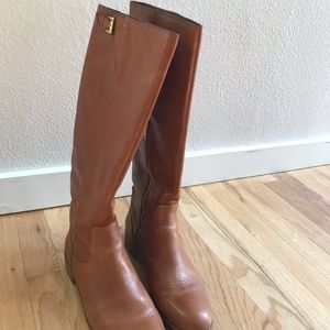 Coach Miriam Calf Boots- Cinnamon